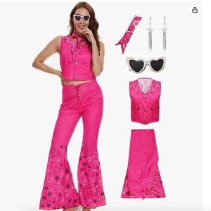 NWT  Adult Barbie Cowgirl Costume - Barbie Movie